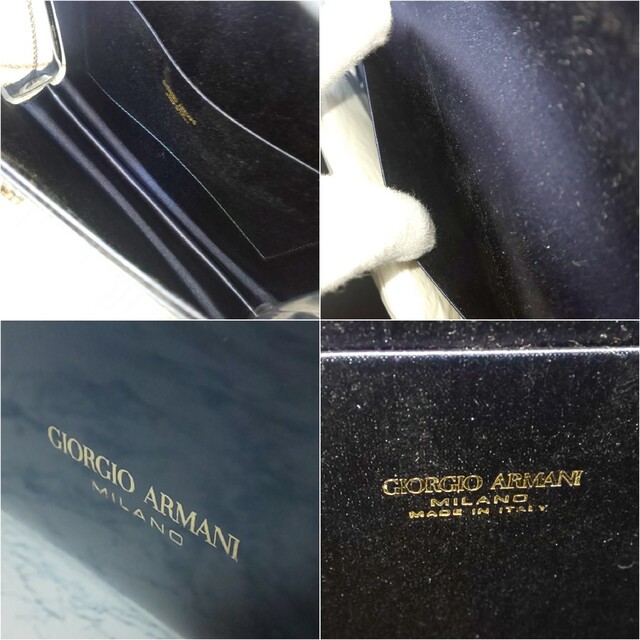 Giorgio Armani(ジョルジオアルマーニ)の【未使用/タグ付】GIORGIO ARMANI 2wayチェーンショルダーバッグ レディースのバッグ(クラッチバッグ)の商品写真