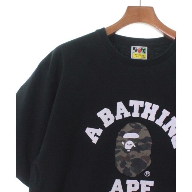 A BATHING APE アベイシングエイプ Tシャツ・カットソー 2XL 黒