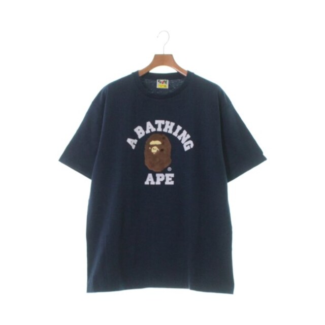 A BATHING APE アベイシングエイプ Tシャツ・カットソー 2XL 紺