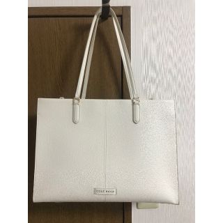 コールハーン(Cole Haan)の【jr様専用】コールハーン　トートバッグ　ホワイト(トートバッグ)