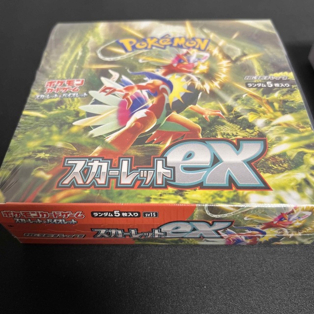 ポケモン(ポケモン)のポケモンカードゲーム スカーレットex バイオレットex シュリンク付き エンタメ/ホビーのトレーディングカード(Box/デッキ/パック)の商品写真