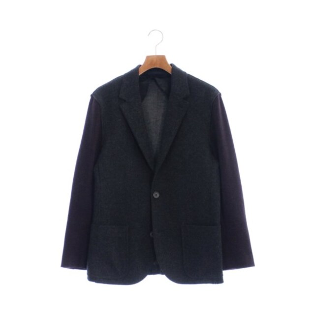 LANVIN(ランバン)のLANVIN ランバン カジュアルジャケット 44(S位) グレー 【古着】【中古】 メンズのジャケット/アウター(テーラードジャケット)の商品写真