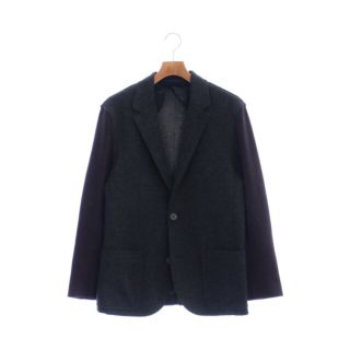 ランバン(LANVIN)のLANVIN ランバン カジュアルジャケット 44(S位) グレー 【古着】【中古】(テーラードジャケット)