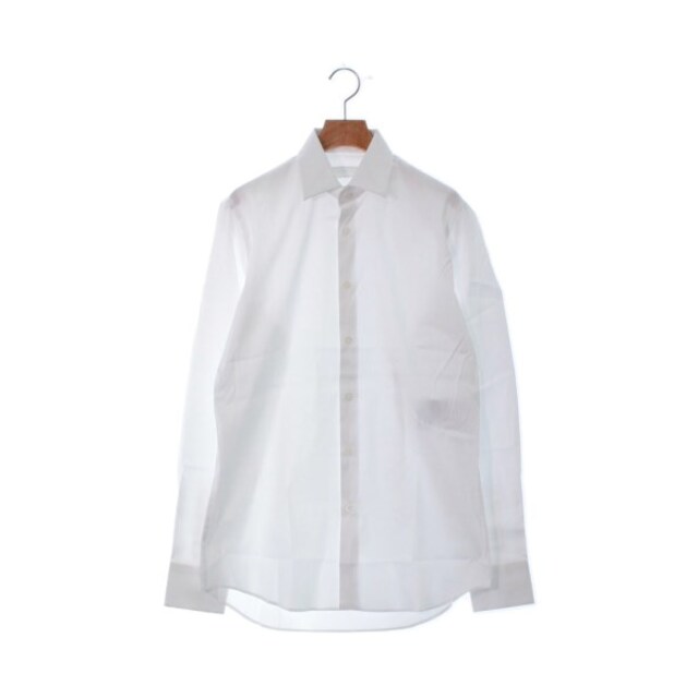 PRADA(プラダ)のPRADA プラダ ドレスシャツ 37(XS位) 白 【古着】【中古】 メンズのトップス(シャツ)の商品写真