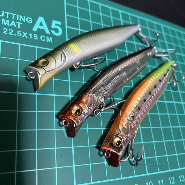 Megabass(メガバス)のメガバス　カゲロウ 100F 3本セット スポーツ/アウトドアのフィッシング(ルアー用品)の商品写真