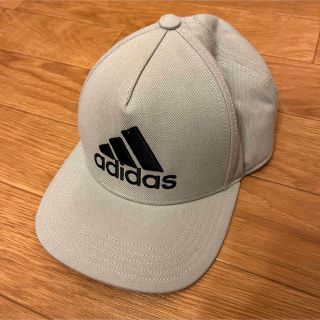 アディダス(adidas)の【adidas】キャップ　グレー(キャップ)