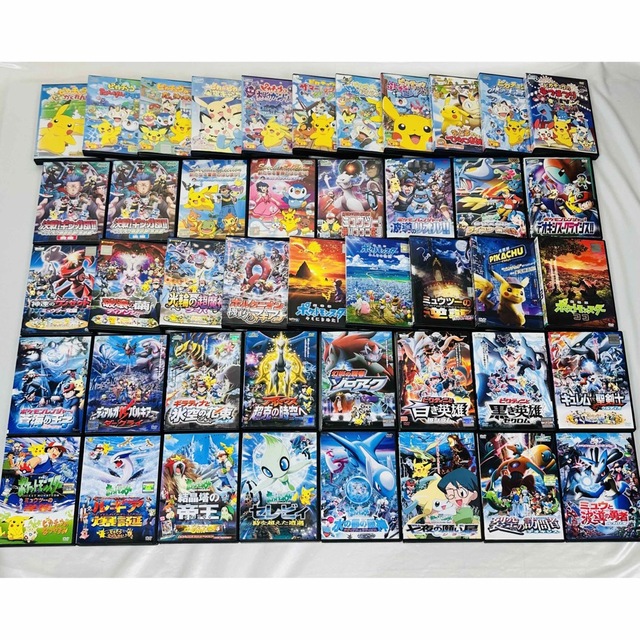 ポケモン DVD 44本セット 劇場版 ピカチュウ スペシャルアニメ-