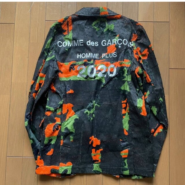 COMME des GARCONS HOMME PLUS(コムデギャルソンオムプリュス)の【コムデギャルソンオムプリュス】 20SS フェイクファープリントジャケット メンズのジャケット/アウター(テーラードジャケット)の商品写真