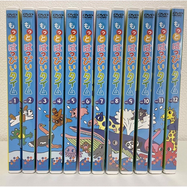 ☆美品☆  七田式　もっとはっぴいタイム　DVD vol.1-12