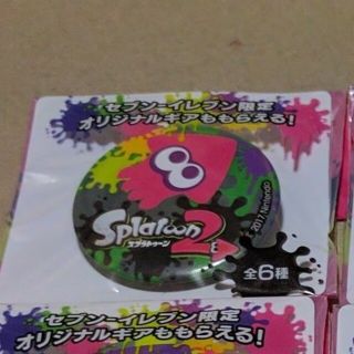 スプラトゥーン2 バッチ ピンク(ノベルティグッズ)