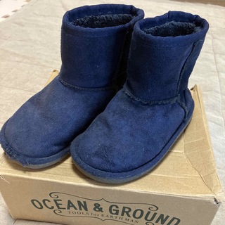オーシャンアンドグラウンド(OCEAN&GROUND)のOCEAN&GROUND ブーツ　17cm(ブーツ)