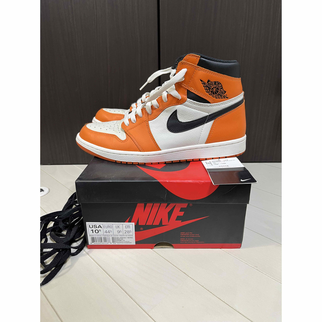【返品不可】 NIKE - NIKE AIR JORDAN 1 RETRO SHATTERED スニーカー 【返品不可】 NIKE - NIKE AIR JORDAN 1 RETRO SHATTERED スニーカー