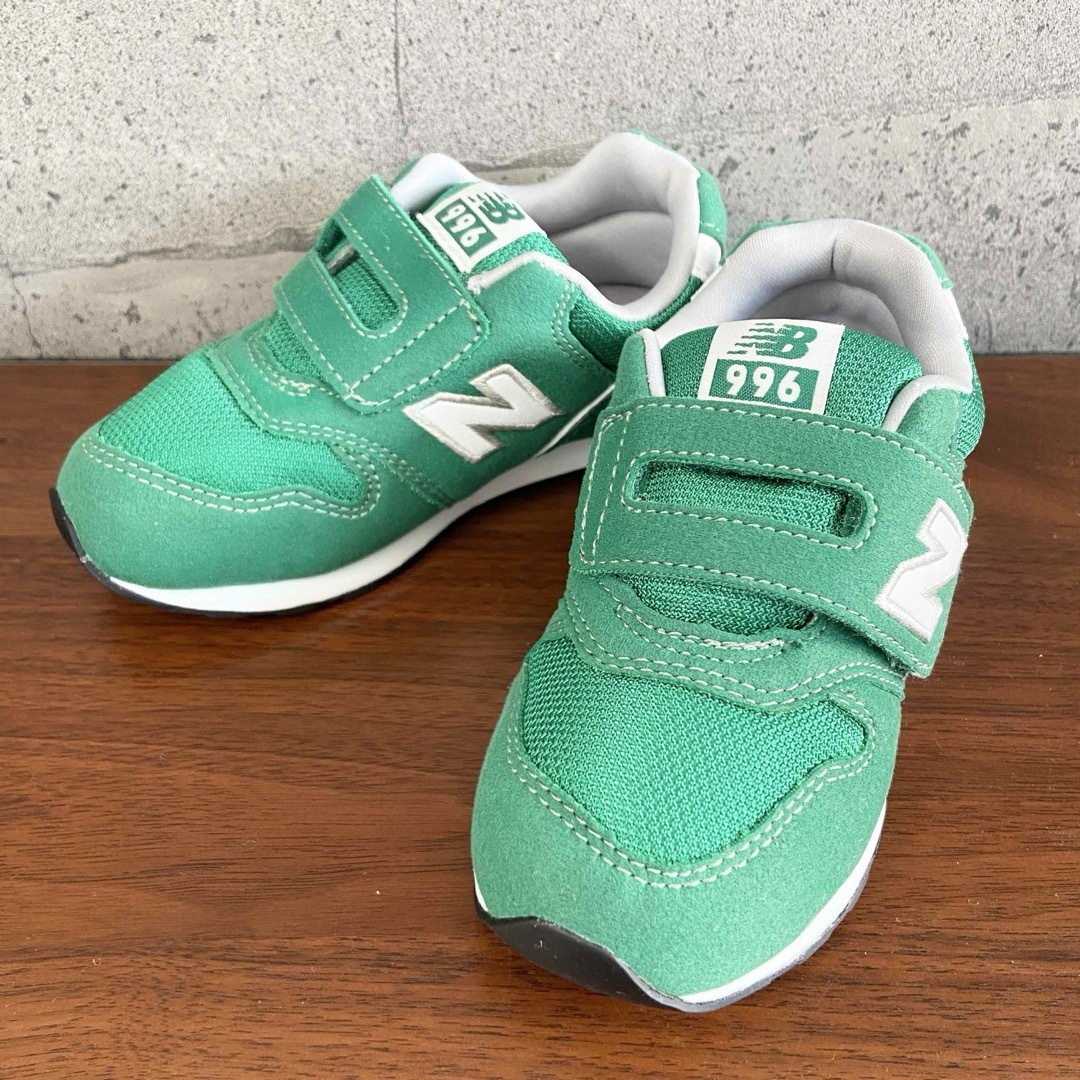 New Balance - 【新品】16センチ グリーン ニューバランス New Balance - 【新品】16センチ グリーン ニューバランス