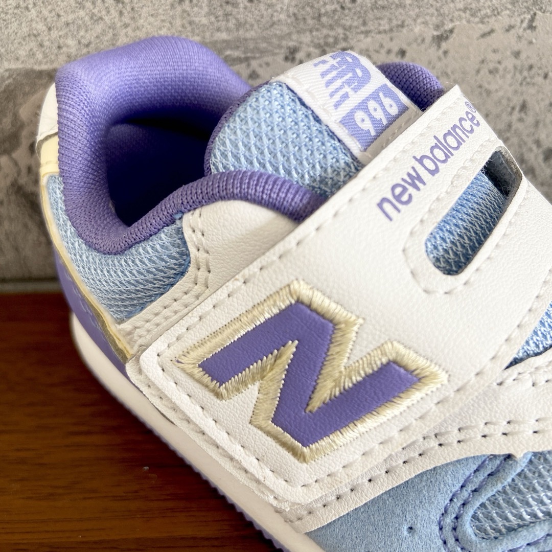 New Balance - 【新品】14センチ ブルー×パープル New Balance - 【新品】14センチ ブルー×パープル