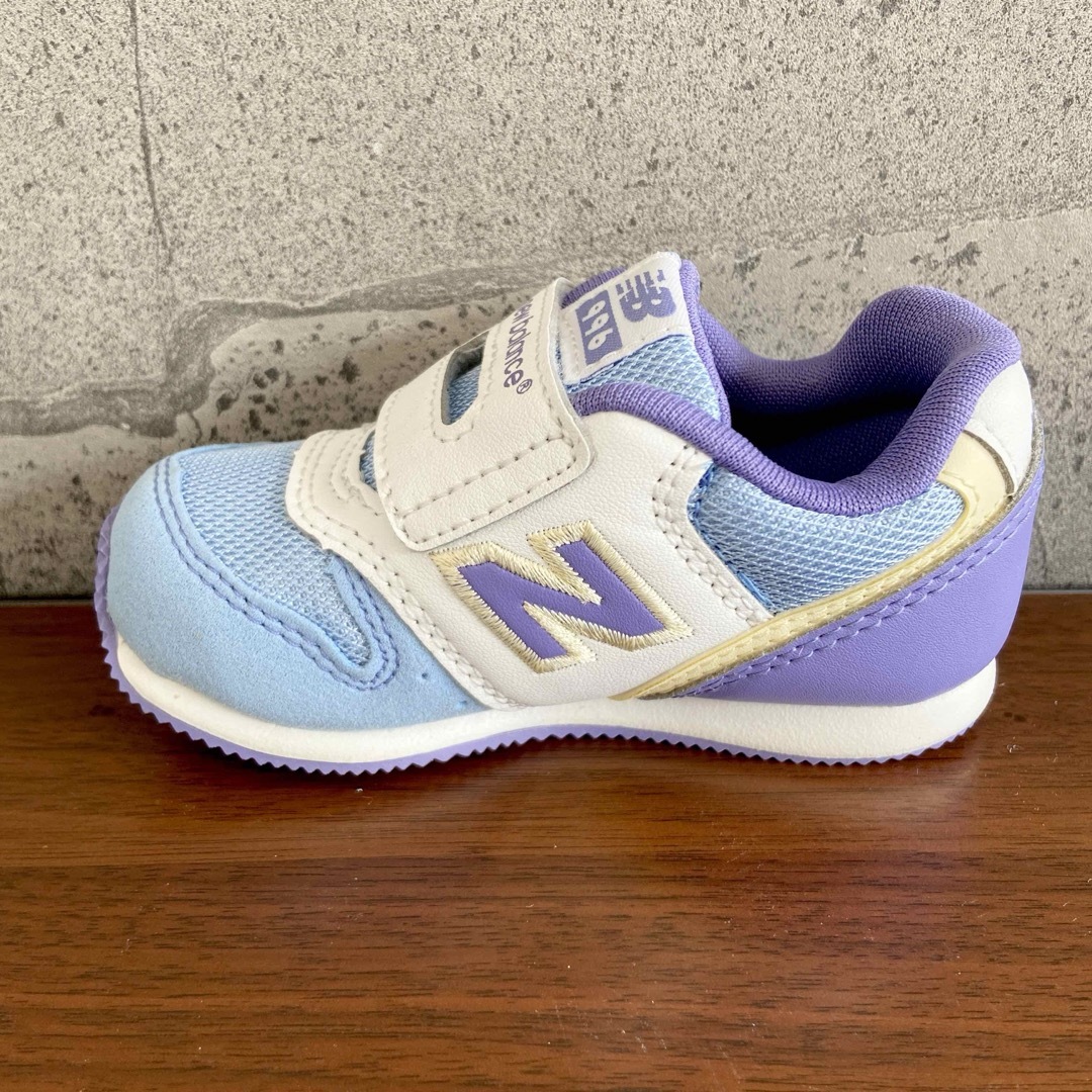 New Balance - 【新品】14センチ ブルー×パープル New Balance - 【新品】14センチ ブルー×パープル