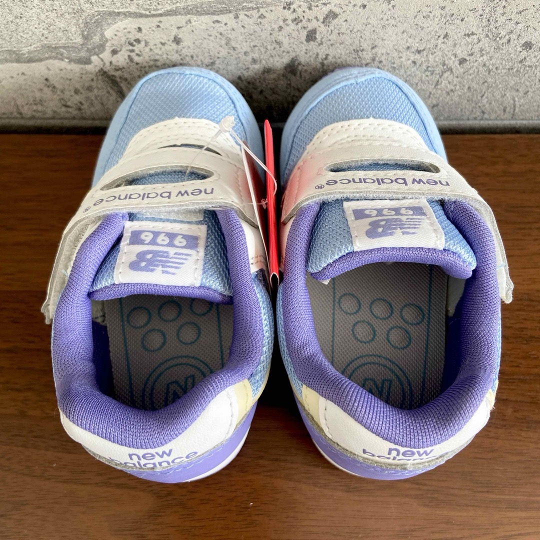 New Balance - 【新品】14センチ ブルー×パープル New Balance - 【新品】14センチ ブルー×パープル