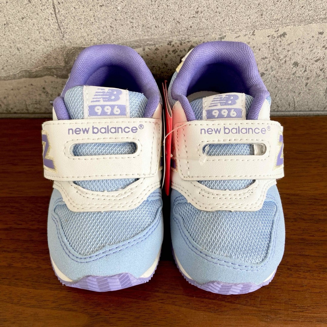 New Balance - 【新品】14センチ ブルー×パープル New Balance - 【新品】14センチ ブルー×パープル