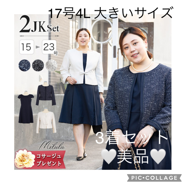 セレモニースーツ 大きいサイズ 17号