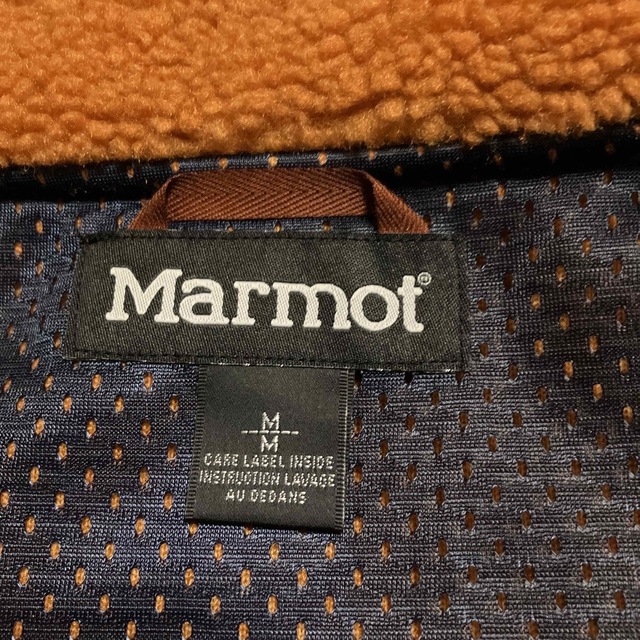 MARMOT(マーモット)の【タグ付新品】マーモットmarmot シープフリースベスト Mサイズ　テラコッタ メンズのトップス(ベスト)の商品写真