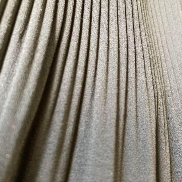 昭和レトロパターン柄ロングワンピースリボン付き透け素材ダークピンクh