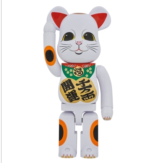 BE@RBRICK(ベアブリック)のBE@RBRICK 招き猫 開運・千万両 1000％ エンタメ/ホビーのおもちゃ/ぬいぐるみ(キャラクターグッズ)の商品写真