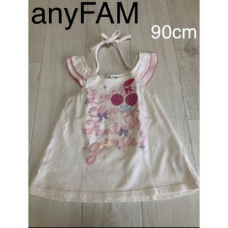 エニィファム(anyFAM)の２枚セット【可愛い】anyFAM エニーファム 夏物 トップス 90cm(Tシャツ/カットソー)