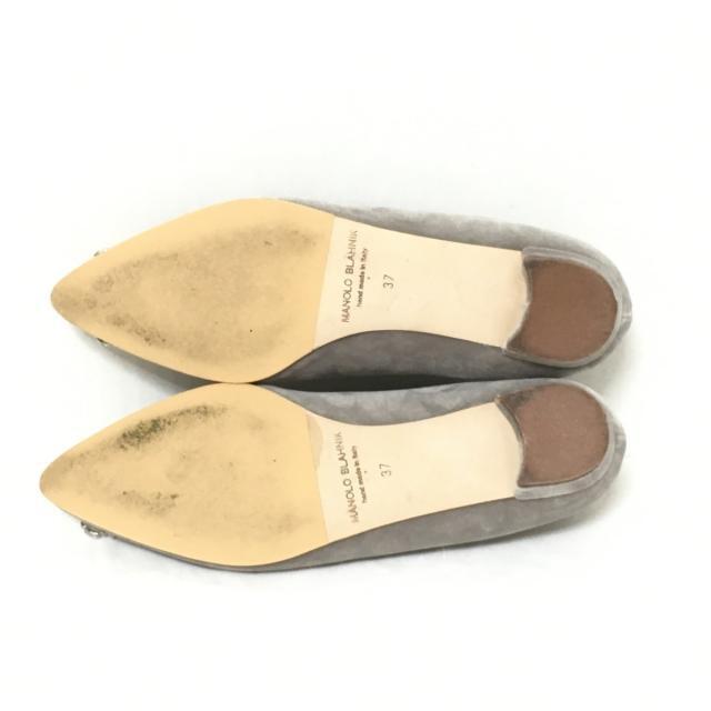 定番の中古商品 MANOLO BLAHNIK - マノロブラニク フラットシューズ 37