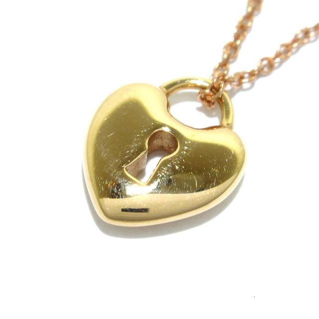 国内発送 Tiffany & Co. - ティファニー ネックレス美品 K18PG