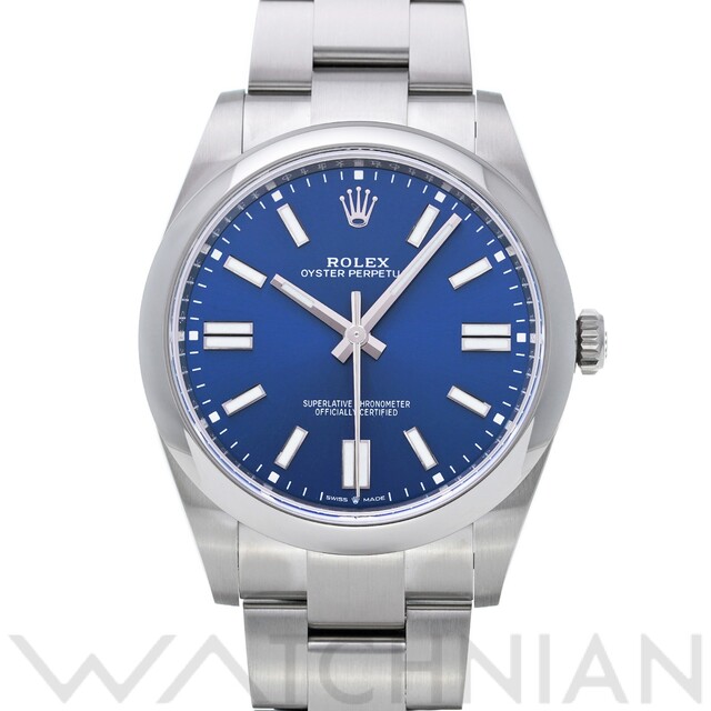 ROLEX - 中古 ロレックス ROLEX 124300 ランダムシリアル ブライトブルー メンズ 腕時計