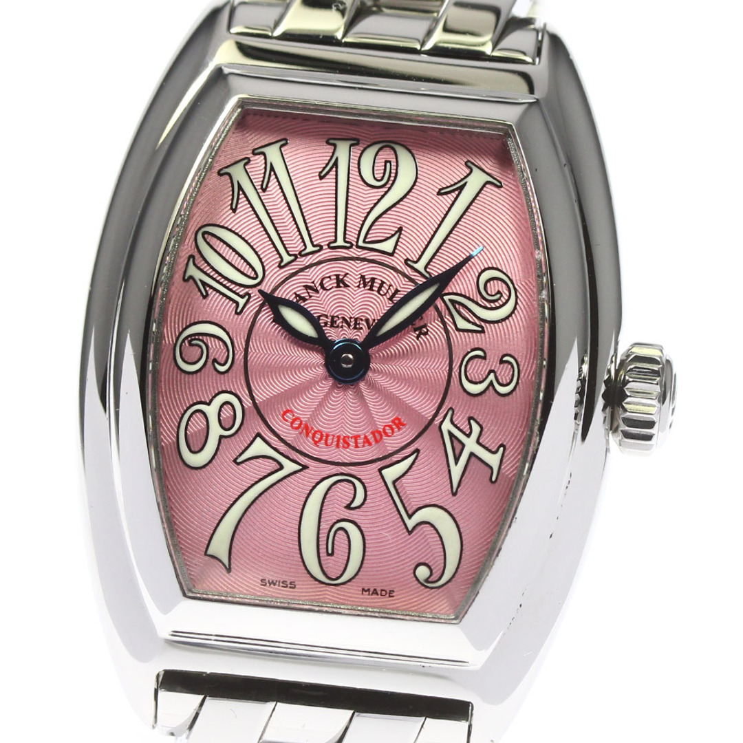 人気の雑貨がズラリ! FRANCK MULLER - ★内箱・保証書付き【FRANCK MULLER】フランクミュラー コンキスタドール 8005LQZ クォーツ レディース_735037 腕時計