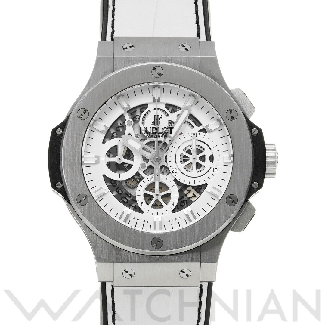 中古 ウブロ HUBLOT ホワイト メンズ 腕時計 467929円 メンズ 時計 腕時計(アナログ) ブランドHUBLOT(ウブロ)