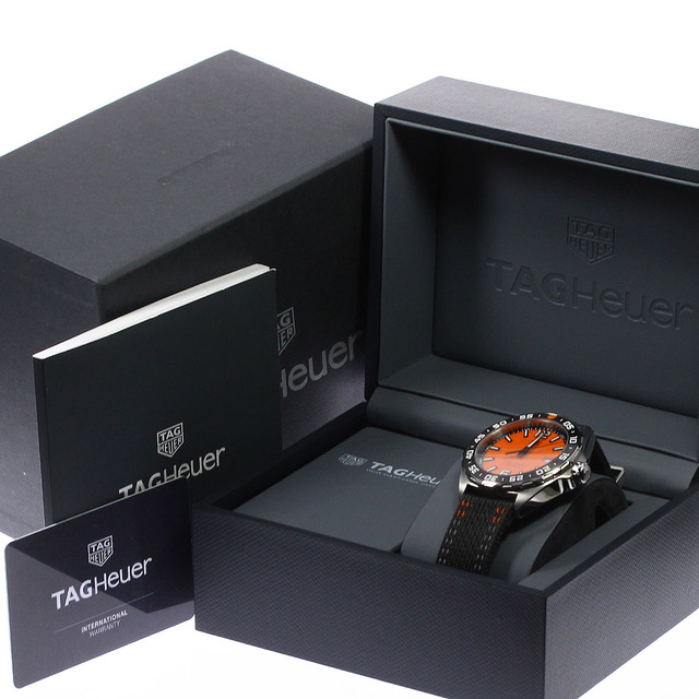 ☆美品 ★箱・保証書付き【TAG HEUER】タグホイヤー フォーミュラー1 デイト WAZ101A.FC8305 クォーツ メンズ_734954