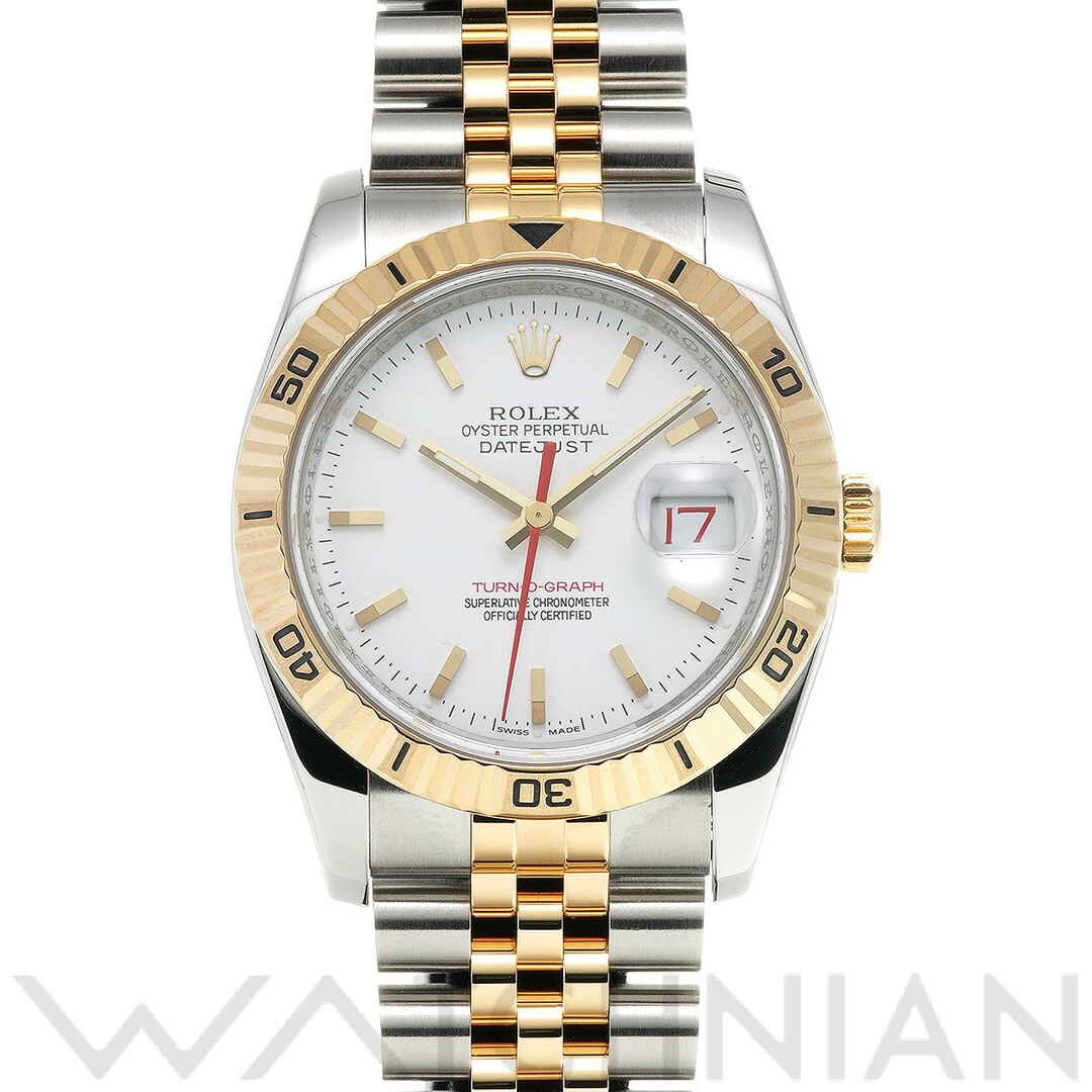 ROLEX - 中古 ロレックス ROLEX 116263 F番(2004年頃製造) ホワイト メンズ 腕時計