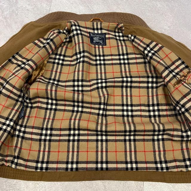 BURBERRY - 1990s BURBERRYS バーバリー ノバチェック アルパカウール