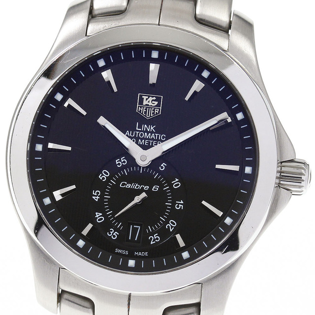 【国産】 ★保証書付き【TAG - Heuer TAG HEUER】タグホイヤー メンズ_694536【ev10】 自動巻き WJF211A.BA0570 スモールセコンド キャリバー6 リンク 腕時計(アナログ) 【国産】 ★保証書付き【TAG - Heuer TAG HEUER】タグホイヤー メンズ_694536【ev10】 自動巻き WJF211A.BA0570 スモールセコンド キャリバー6 リンク 腕時計(アナログ)