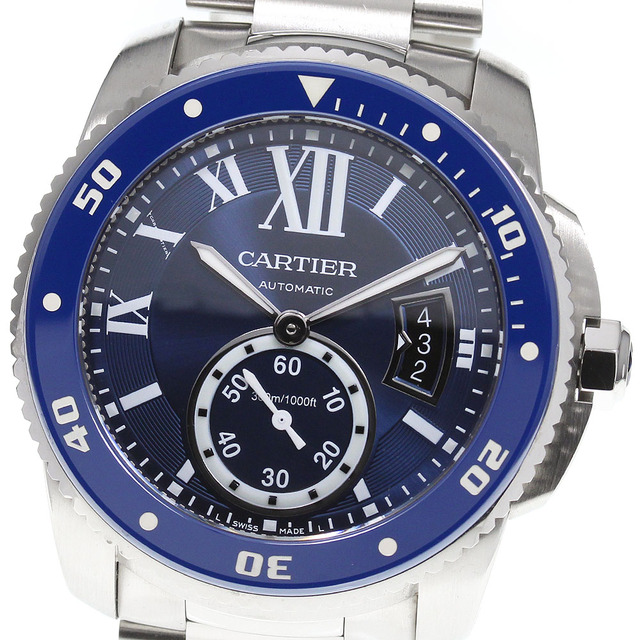 【在庫有】 Cartier - メンズ_734424 自動巻き CRWSCA0010 ダイバー カルティエ ドゥ カリブル 【CARTIER】カルティエ ☆良品 腕時計(アナログ) 【在庫有】 Cartier - メンズ_734424 自動巻き CRWSCA0010 ダイバー カルティエ ドゥ カリブル 【CARTIER】カルティエ ☆良品 腕時計(アナログ)