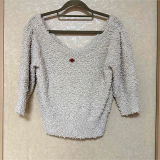 イートミー(EATME)のEATME テープヤーンプチローズニットTOPS(ニット/セーター)