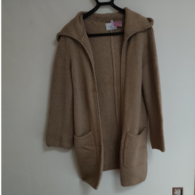 FOXEY フォクシー ウィングカラーロングカーディガン www