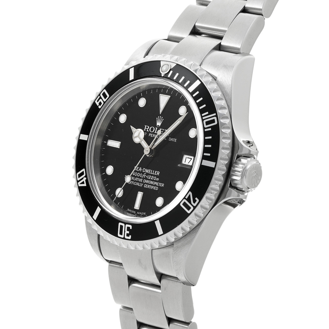 ロレックス ROLEX 16600 F番(2004年頃製造) ブラック メンズ 腕時計