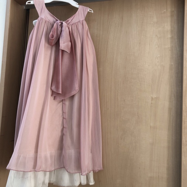 結婚式　ワンピース　140 キッズ/ベビー/マタニティのキッズ服女の子用(90cm~)(ドレス/フォーマル)の商品写真