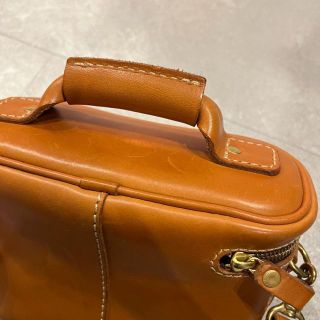 HERZ - HERZ レザー ヘルツ カメラバッグ ハードギャジット ブラウン