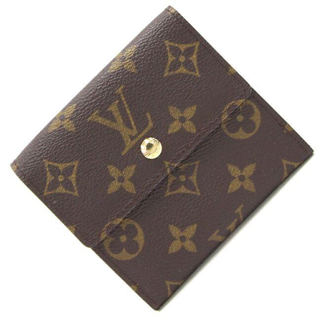 新入荷 VUITTON LOUIS ルイヴィトン ポルトフォイユ モノグラム Wホック財布 財布