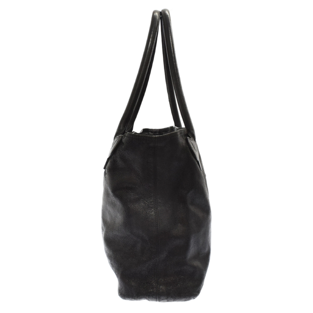 Chrome Hearts(クロムハーツ)のCHROME HEARTS クロムハーツ FS TOTE/FSトート クロスパッチ付きレザートートバッグ ブラック メンズのバッグ(トートバッグ)の商品写真