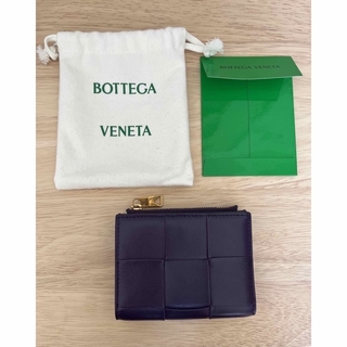 Bottega Veneta - BOTTEGA VENETA 二つ折り 財布 パープル