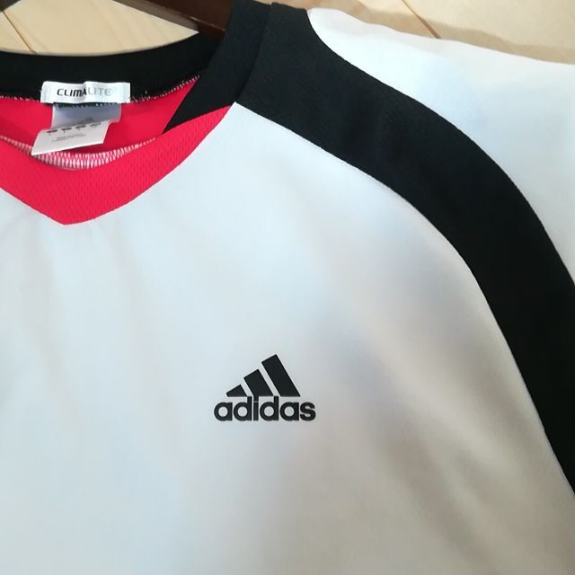 adidas(アディダス)の【美品】adidas　CLIMALITE　トレーニングウェア　Mサイズ ✓968 メンズのトップス(Tシャツ/カットソー(半袖/袖なし))の商品写真