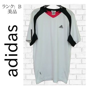 アディダス(adidas)の【美品】adidas　CLIMALITE　トレーニングウェア　Mサイズ ✓968(Tシャツ/カットソー(半袖/袖なし))