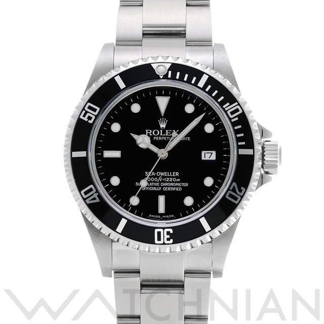 人気の雑貨がズラリ！ ROLEX - 腕時計 メンズ ブラック F番(2005年頃製造) 16600 ROLEX ロレックス 中古 腕時計(アナログ)
