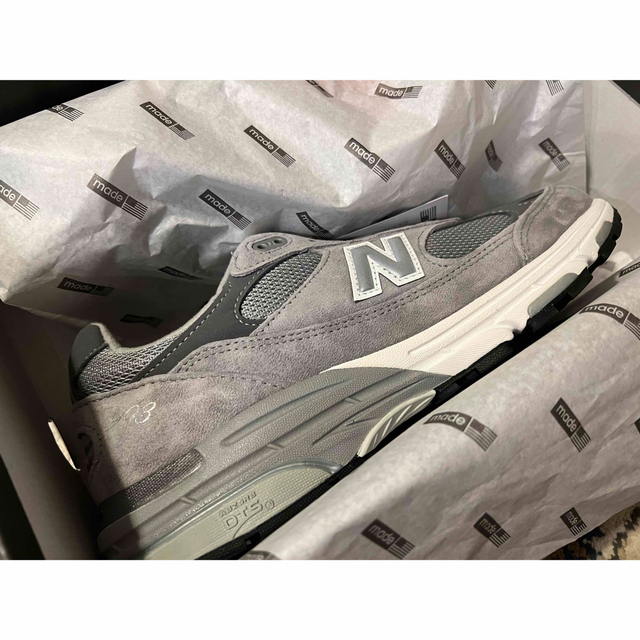 新品未使用 new balance 993 gray 26.5