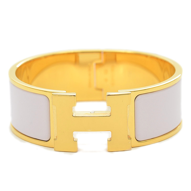 ラウンド Hermes - エルメス クリッククラック H GM バングル