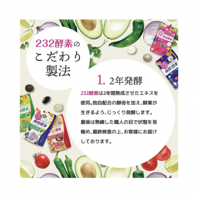 ISDG夜間diet酵素 232種類野菜＆果物発酵凝縮 酵素サプリメント120粒 食品/飲料/酒の食品(その他)の商品写真